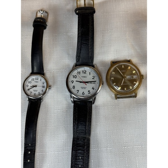 5 Piece Set of Pre—Owned‎ Timex Watches. Waterproof. Indiglo. 1 windup. main image 13